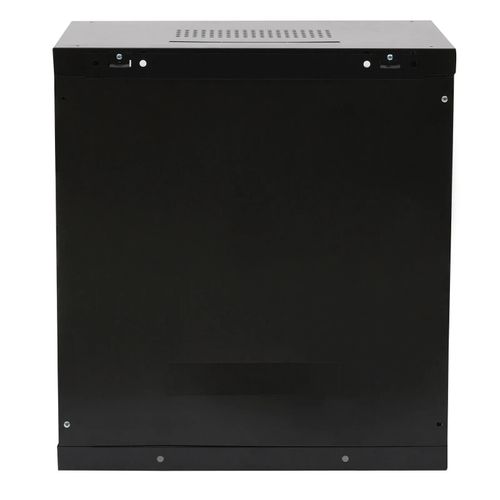 9U 350mm 19" Black Network Data Cabinet Wall Mountable Rack - Flat Packed UK — image 6
