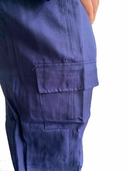 Mens Work Overalls Coveralls Boilersuit Warehouse Students workerwear Suit -NAVY — image 4