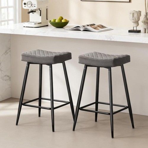 2X4X Breakfast Bar Stool Home Kitchen Pub Bar Stools With Footrest High Chair