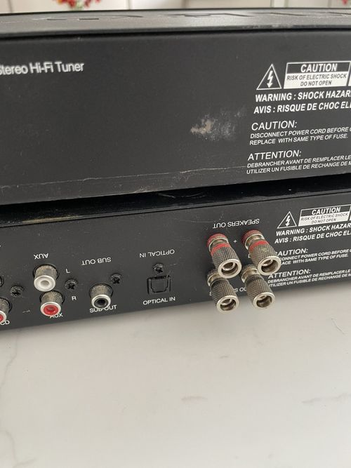 Tibo TI435 DAB FM Stereo Radio Tuner HiFi and Amplifier Separates no remote  — image 3
