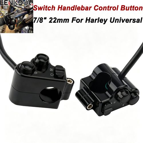 7/8" 22mm Switches Handlebar Control Switch Button ON OFF Start Kill Motorcycle — image 1