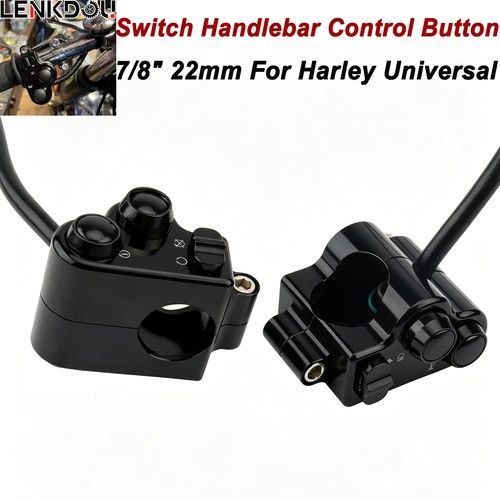 7/8" 22mm Switches Handlebar Control Switch Button ON OFF Start Kill Motorcycle