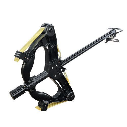 Mini Compound Bow Mechanical Iron Sight Ball Launcher Rapid Steel Balls Shooting — image 6
