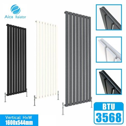 Designer Horizontal Vertical Flat Panel Radiator Single Double Central Heating
