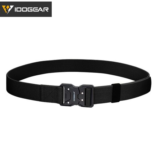 IDOGEAR Tactical Belt 1.5 Inch Quick Release Elastic Belt Adjustable Duty Gear — image 1