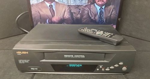 Bush VCR902 VHS Video Recorder/ Player With Remote Control TESTED  — image 3