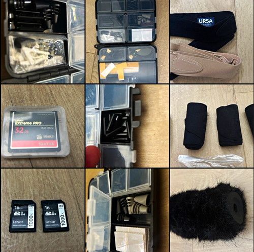 Professional Location Sound / Lav Mic Accessories Bundle