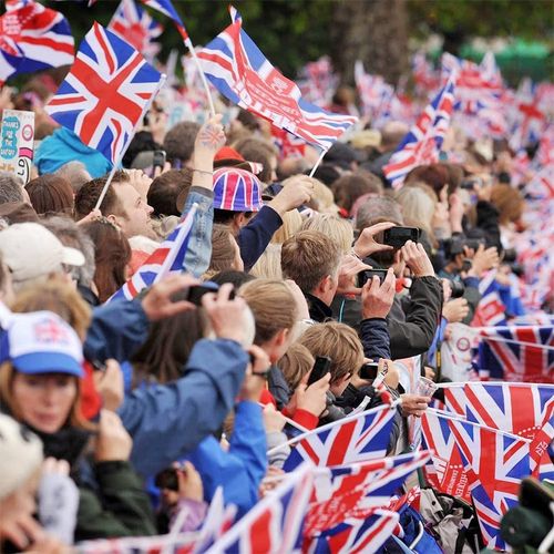 10/20PCS Union Jack Flag Small Hand Waving Flags British Party Event England — image 5
