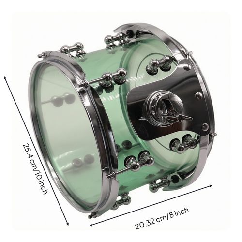 Snare Drum with Throw-off Transparent Instrument Powerful for Drummers — image 10