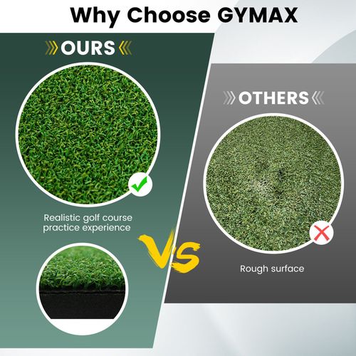 Golf Hitting Mat Artificial Turf Mat Indoor Outdoor Golf Practice Grass Mat — image 8
