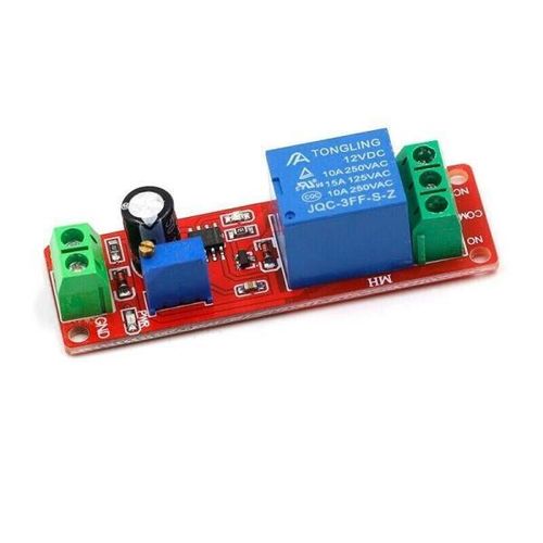NE555 DC12V Adjustable Time Delay Relay Timer Switch Module Shield 0~10S — image 2