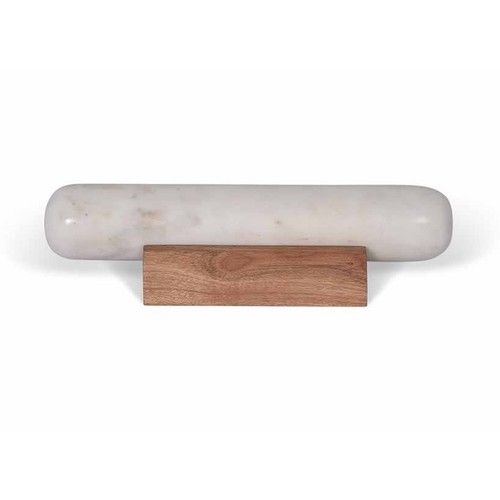 Garden Trading Rolling Pin 27cm Brompton Rolling Pin White Marble