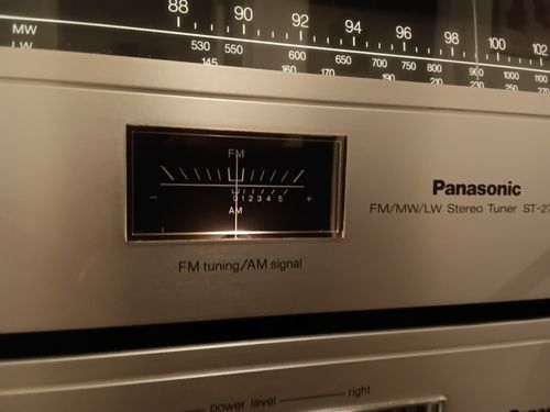 Vintage Panasonic SU-2700 ST-2700L RS-619 Hi-Fi Separates Stereo System VU Meter — image 8