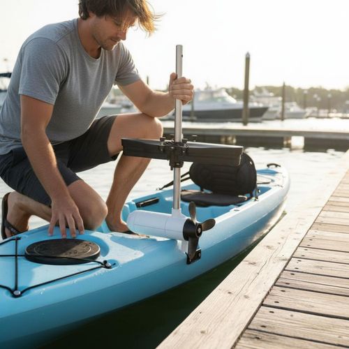 Kayak Trolling Engine Mount Stable Electric Trolling Engine Bracket for Kayakers — image 9
