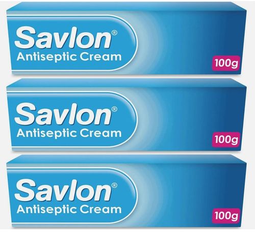 3x Savlon Antiseptic Cream - Cuts, Insect Bites, Nappy Rash, Sunburn — image 1
