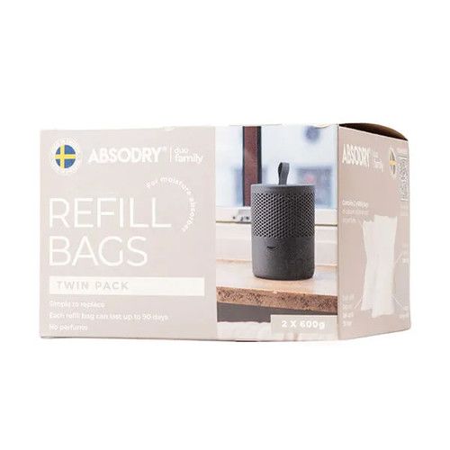 Absodry Duo Family 2 Pack Refill Bags