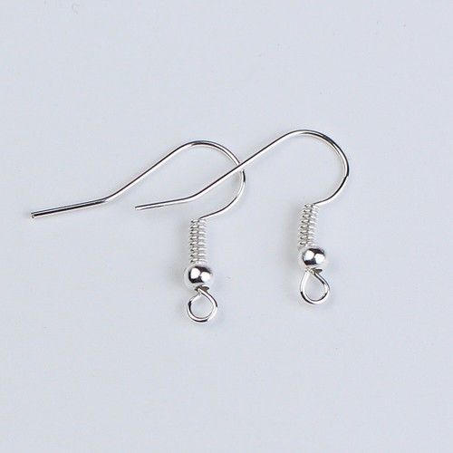 200 / 500pcs Earring Hooks Ear Wires Earwires for DIY Jewellery Making Findings