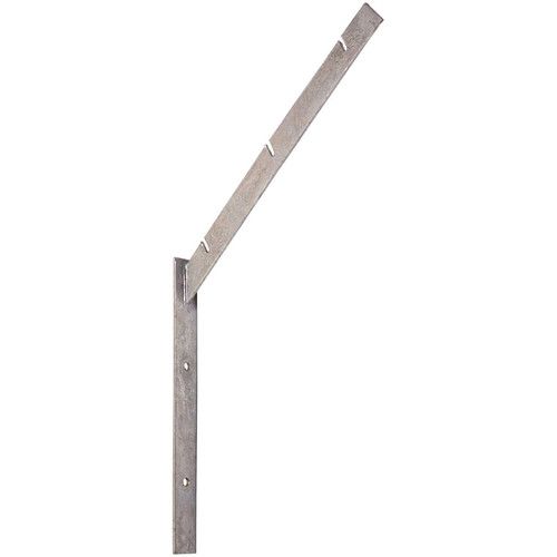Pack of 10 Perry No.455 Barbed Wire Brackets - Face Fixing Galvanised