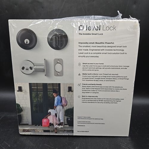 Level Lock 2nd Gen Smart Lock Deadbolt Matter-Over-Thread Works with Apple Home — image 2