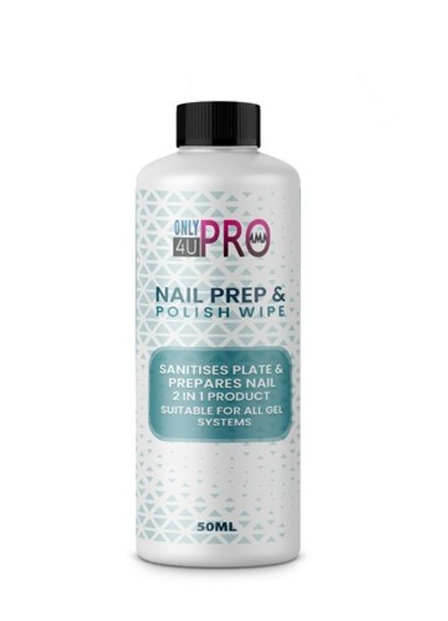 Prep And Wipe Nail Gel Polish Cleanser Cleaner UV LED Manicure FAST DELIVERY "UK