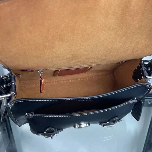 New Coach CT721 Leather Soft Tabby Shoulder Crossbody Black outlet Japan — image 8