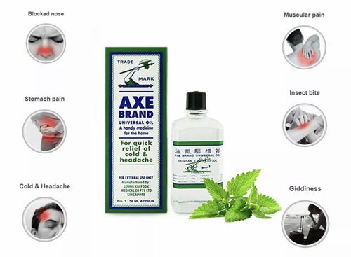 AXE Brand Universal Oil Pain Relief Cold Flu Muscular Pain Cold Headache 56ml  — image 3