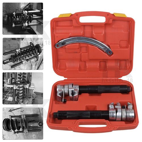 1 Ton Heavy Duty Coil Spring Compressor Hook Strut Clamp Suspension Car Tool Set — image 2