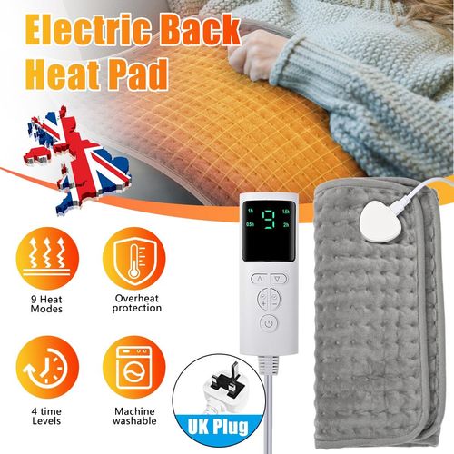 Therapeutic Electric Back Heat Pad Wrap for Muscle Tension Back Neck Pain Relief — image 4