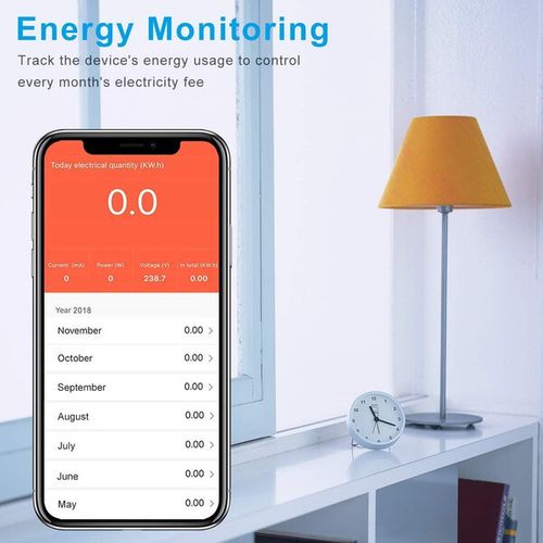 2XUK Smart Wifi Plug 3 PIN APP Alexa Google Home Voice Control Timer Function16A — image 7