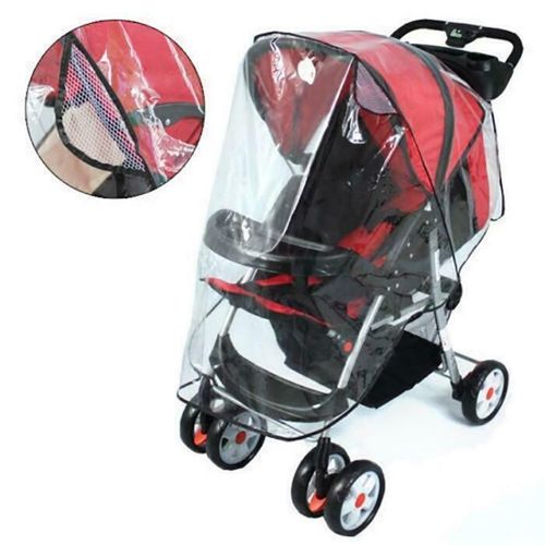 Baby Buggy Rain Cover Universal Raincover For Pushchair Stroller Pram Waterproof — image 2