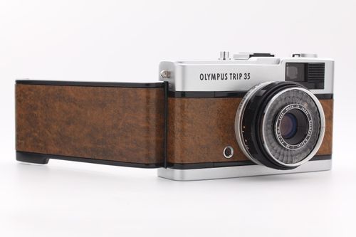 Olympus TRIP 35 Custom Dark Patina Brown [CLA'd/Near MINT] Film Camera sn234631 — image 2