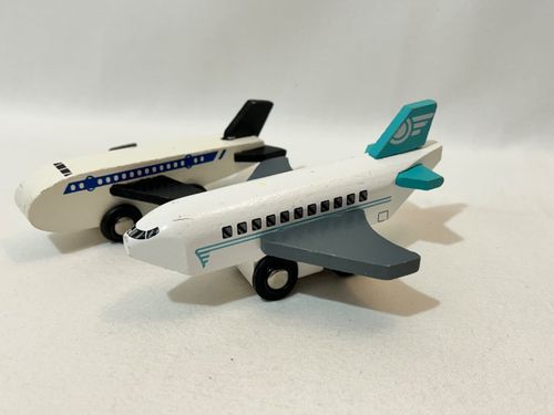 Wooden Airplanes for Train Track Fits Brio & Thomas — image 2