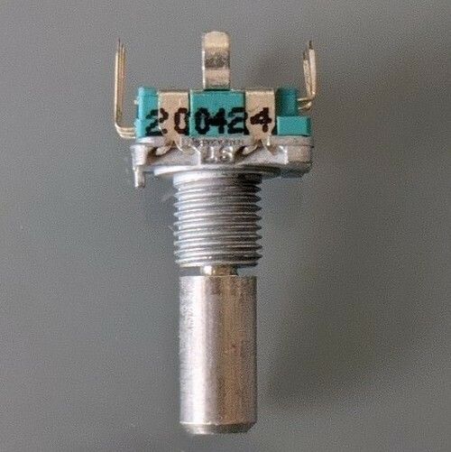 Rotary Shaft Encoder EC11 style, with push switch, UK stock — image 2
