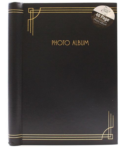 6"x8" Traditional Photo Album 40 or 80 Self Adhesive Pages Family Wedding Travel — image 1