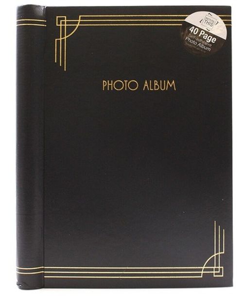 6"x8" Traditional Photo Album 40 or 80 Self Adhesive Pages Family Wedding Travel