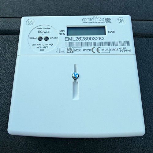 Emlite ECA2.z Single Phase Electronic kWh Meter LCD