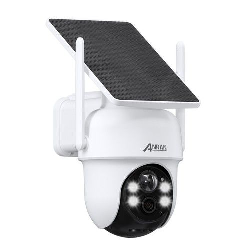 ANRAN Wireless Solar Security Camera CCTV WiFi Battery Audio Home Outdoor 3MP 