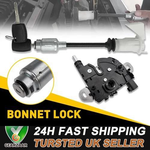BONNET RELEASE LOCK LATCH For FORD FOCUS MK2 BONNET LOCK 2004-2012 6 PCS