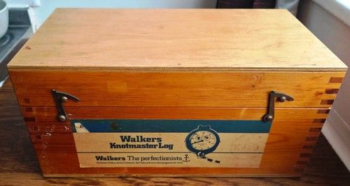 Walker Knotmaster MK III Nautical Miles Log with Box Vintage Collectible