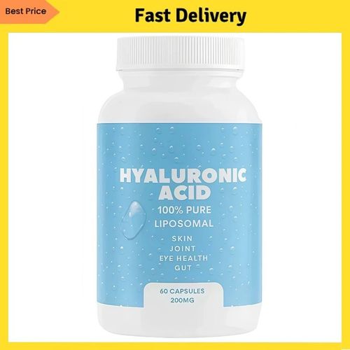 Hyaluronic Acid 60 Capsules Skin Nutrition Daily Beauty Supplement UK……&**（ — image 1