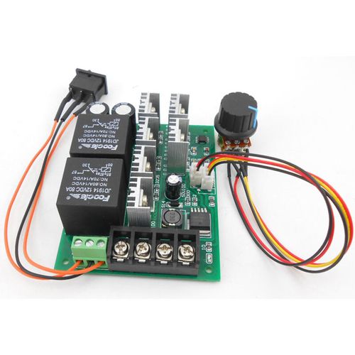 DC 10-50V 12V 24V 36V 40A PWM DC Motor Speed Controller CW CCW Reversible Switch — image 6