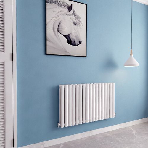 Designer Radiator Horizontal Vertical Oval Column Flat Panel Central Heating Rad — image 3