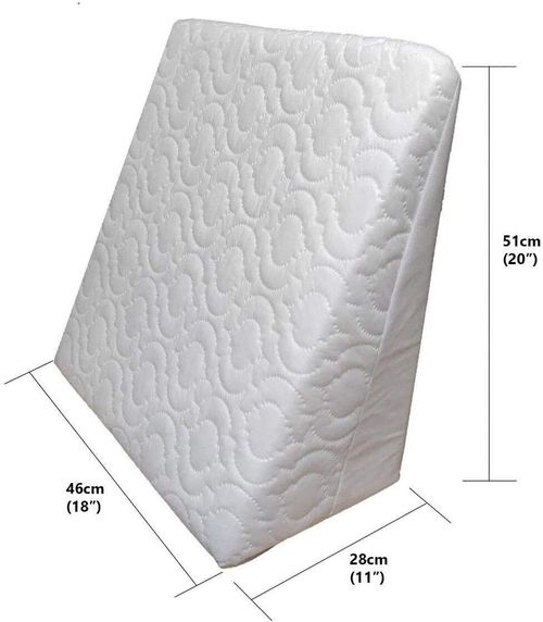 Wedge Pillow Support Bed Cushion Back Foam Rest Leg Uk Reflux Orthopaedic Back — image 7