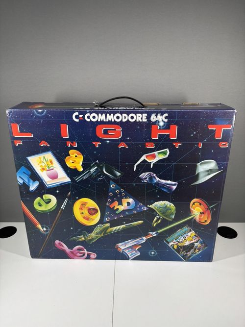 Commodore 64C Light Fantastic Boxed Datasette & Games , Tested Working   — image 4