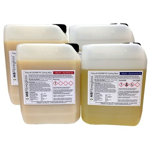 Polycraft SG2000 - Fast Cast Polyurethane Liquid Plastic Casting Resin Kit