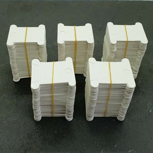 Cardboard Embroidery Thread Bobbins Floss Holders Cards Pack of 500