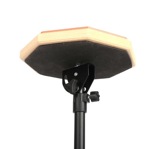 8 Inch Silent Practice Pad with Stand Dumb Drum Kit Adjust Height for Beginners — image 11