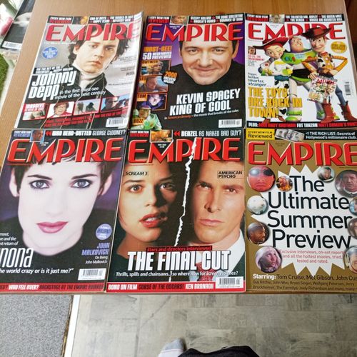 1 x Empire Magazines 2000 Bundle Job Lot issues 127 -131,  132, 134-136 & 138 — image 1
