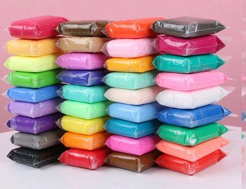 Air Dry Clay for Kids –24 Color Modelling Clay Kit with 5 Clay Tools and Booklet