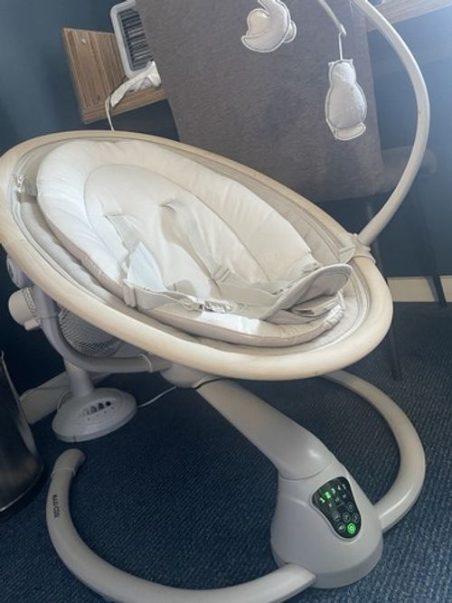 Mamas and Papas Baby Bouncer Swing Chair, Suitable 0 - 6 months Old